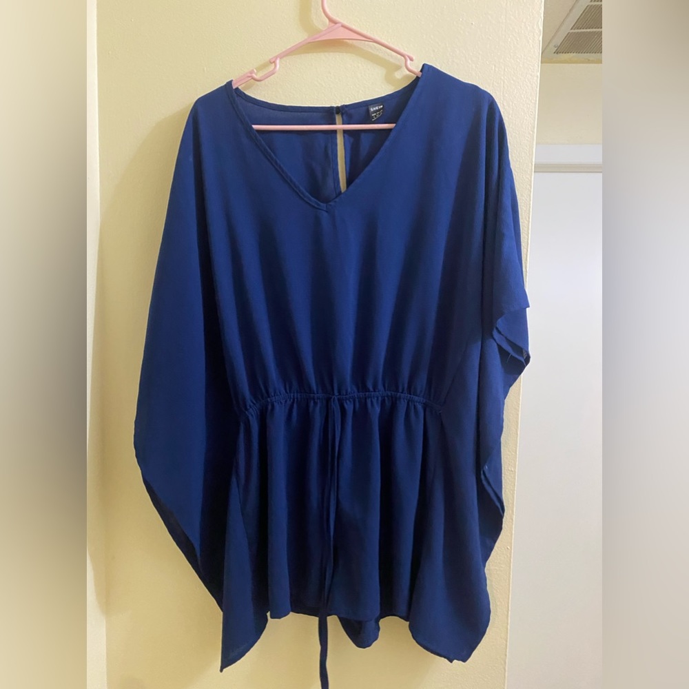 Navy blue romper